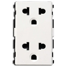Ổ cắp đôi 3 chấu