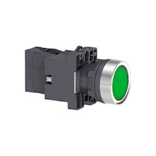 [XA2EW33B1] Nút nhấn xanh có đèn 24VDC