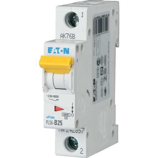 [PLS6-C25/1-AS] Cầu dao tự động 1P 25A